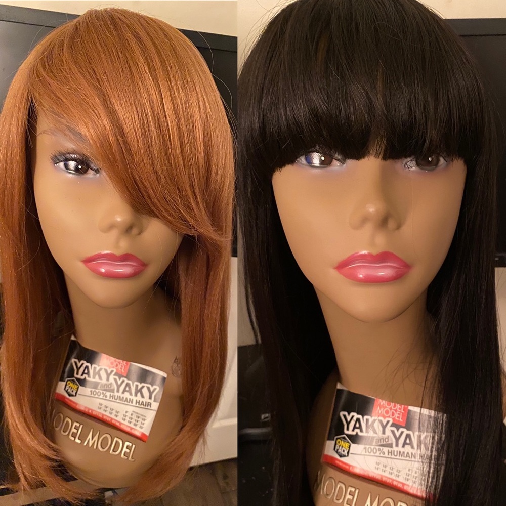 Full Synthetic wigs.